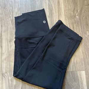 Lululemon Black Capris Leggings